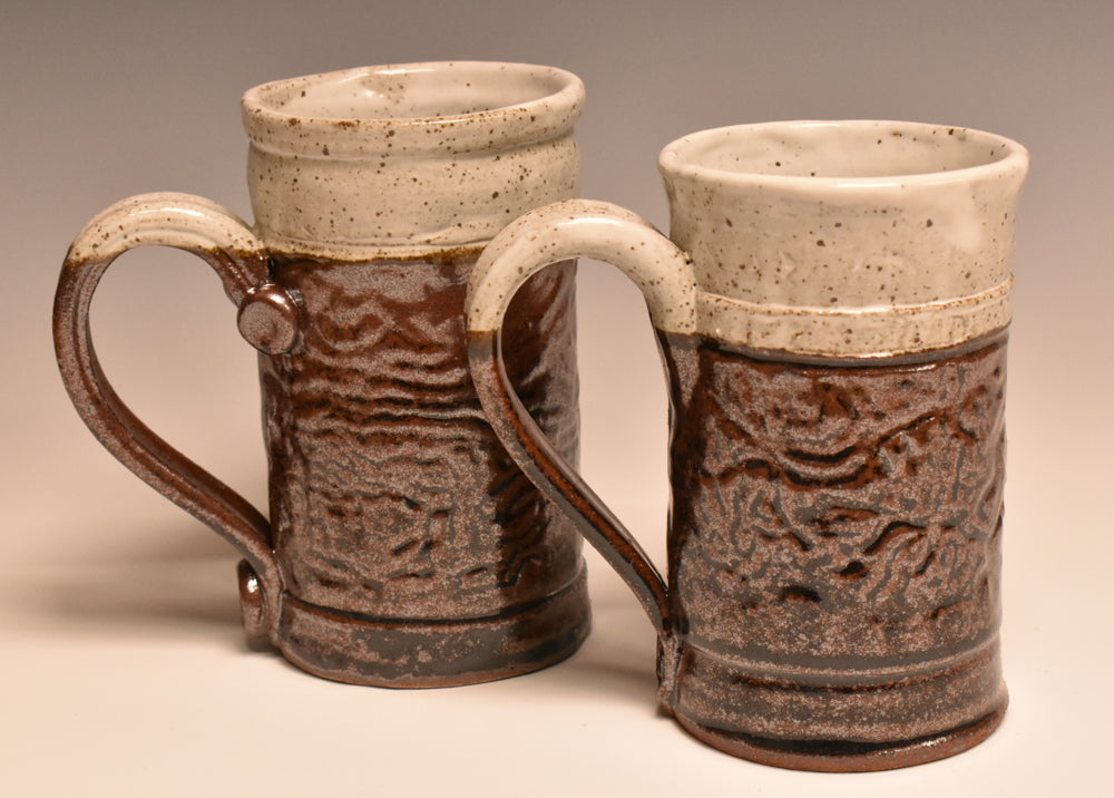 Bark Beetle Tenmoku Mug Set