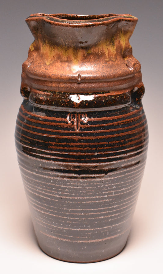 Tenmoku and Rex Rod Vase